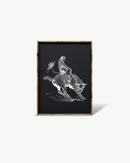 Bucking Bronco Sign - AURABAGS SHOP