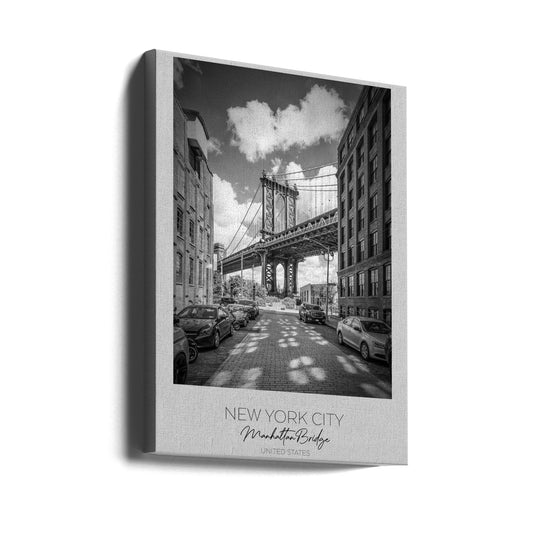 Wall art-NEW YORK CITY Manhattan Bridge