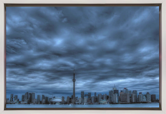 Wall art Toronto blue