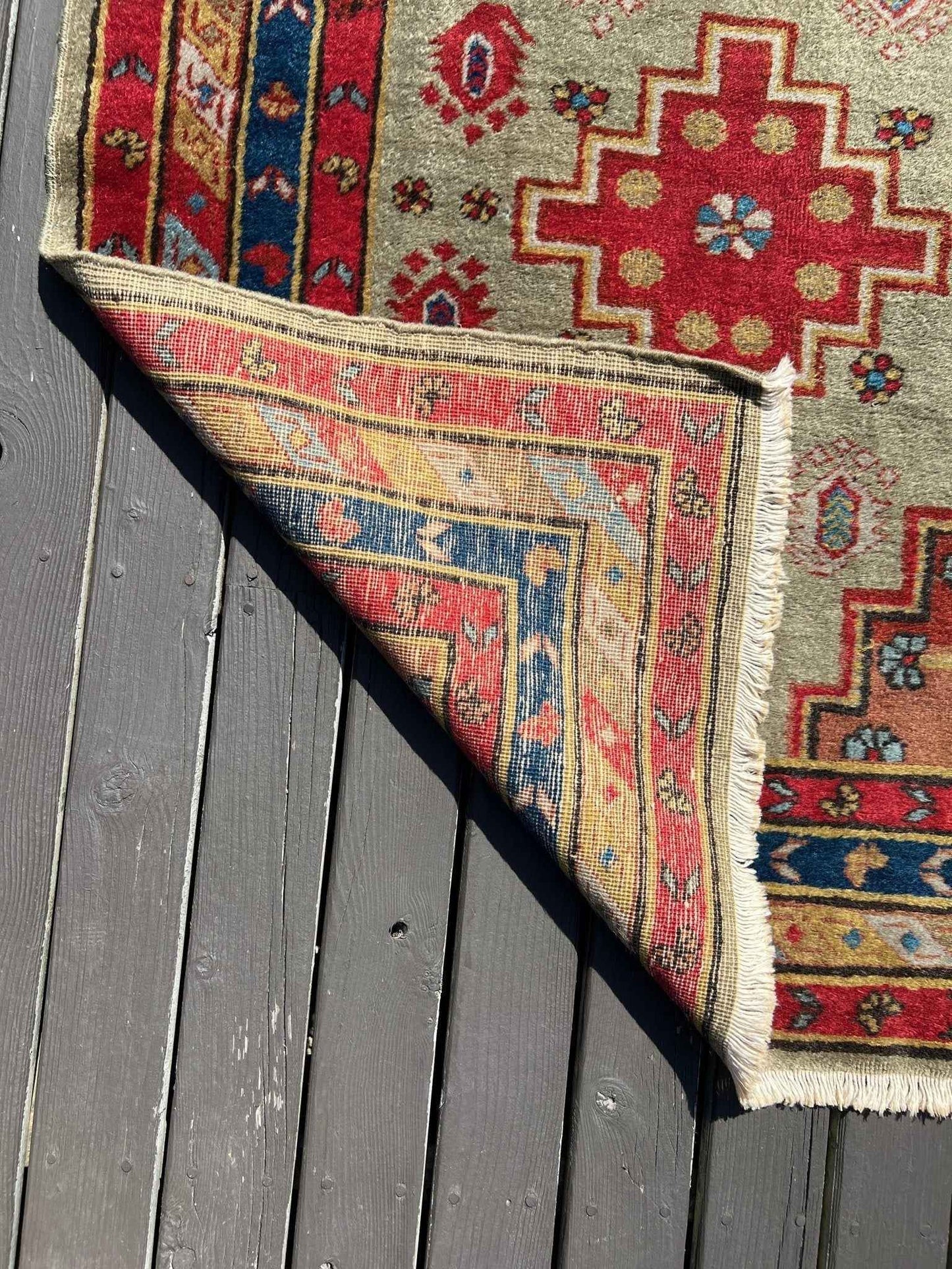 Caucasian Derbend Rug | 3' 1" x 6'