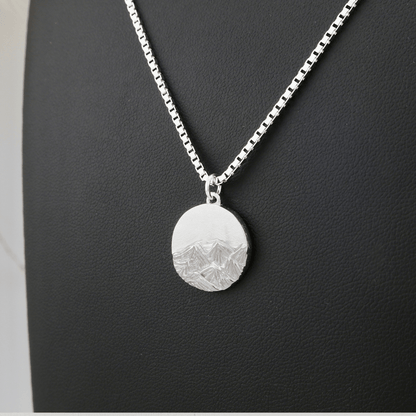 Collier Rocheuses canadiennes en argent sterling