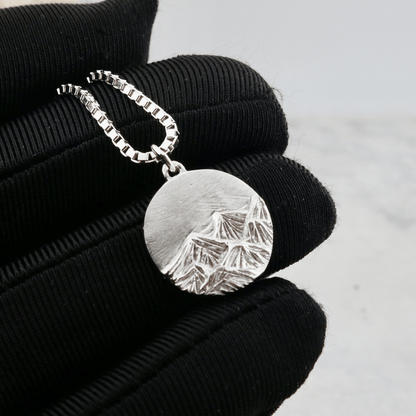 Collier Rocheuses canadiennes en argent sterling