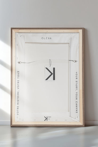 TWIN FLAMES (2 Oeuvres sur toile étirée)
