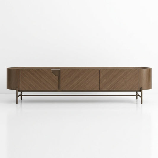 Echelon Metallic Entertainment Center