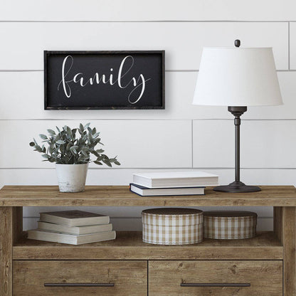 Family Wood Sign - AURABAGS SHOP