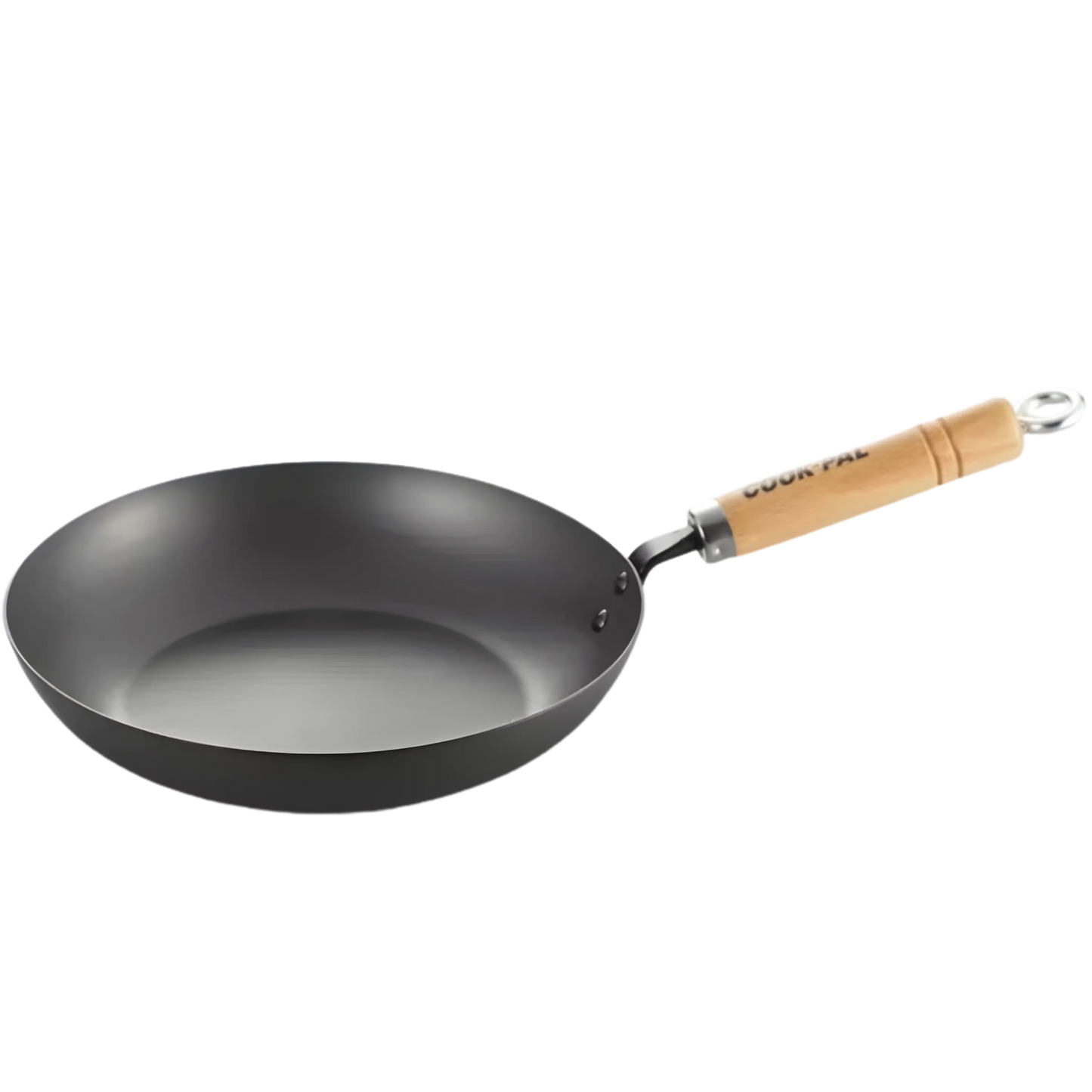 Yoshikawa Cook-Pal Ren Nitrierte Karbonstahl Bratpfanne 28cm – Hergestellt in Japan