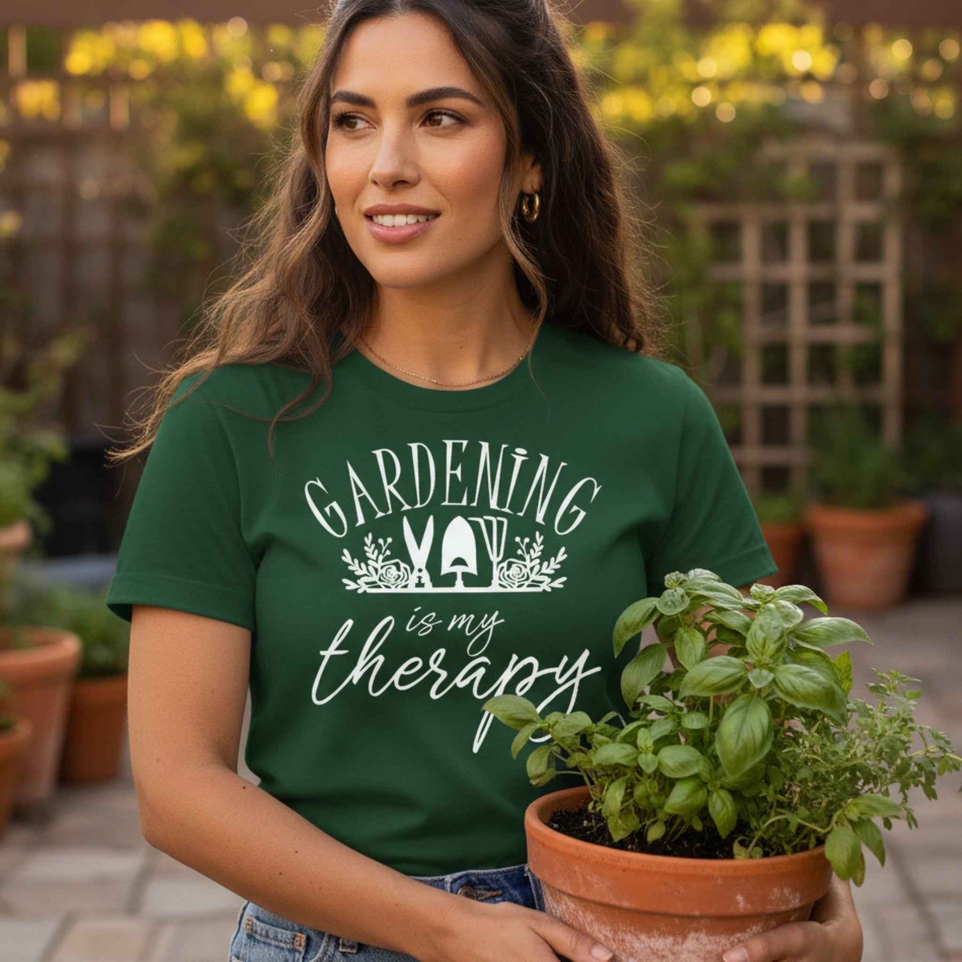 Gardening Is My Therapy T-Shirt