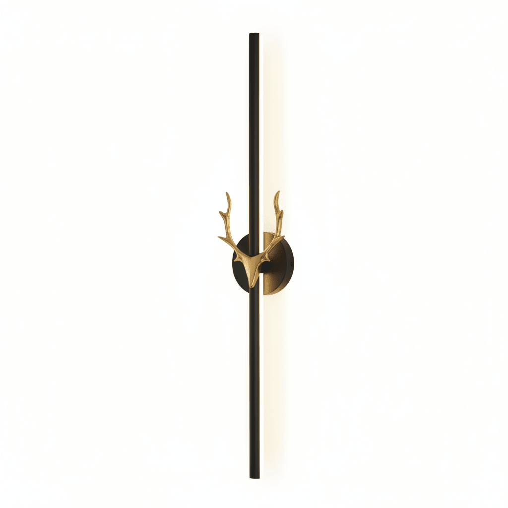 Golden Antler LED Wall Bar Lamp