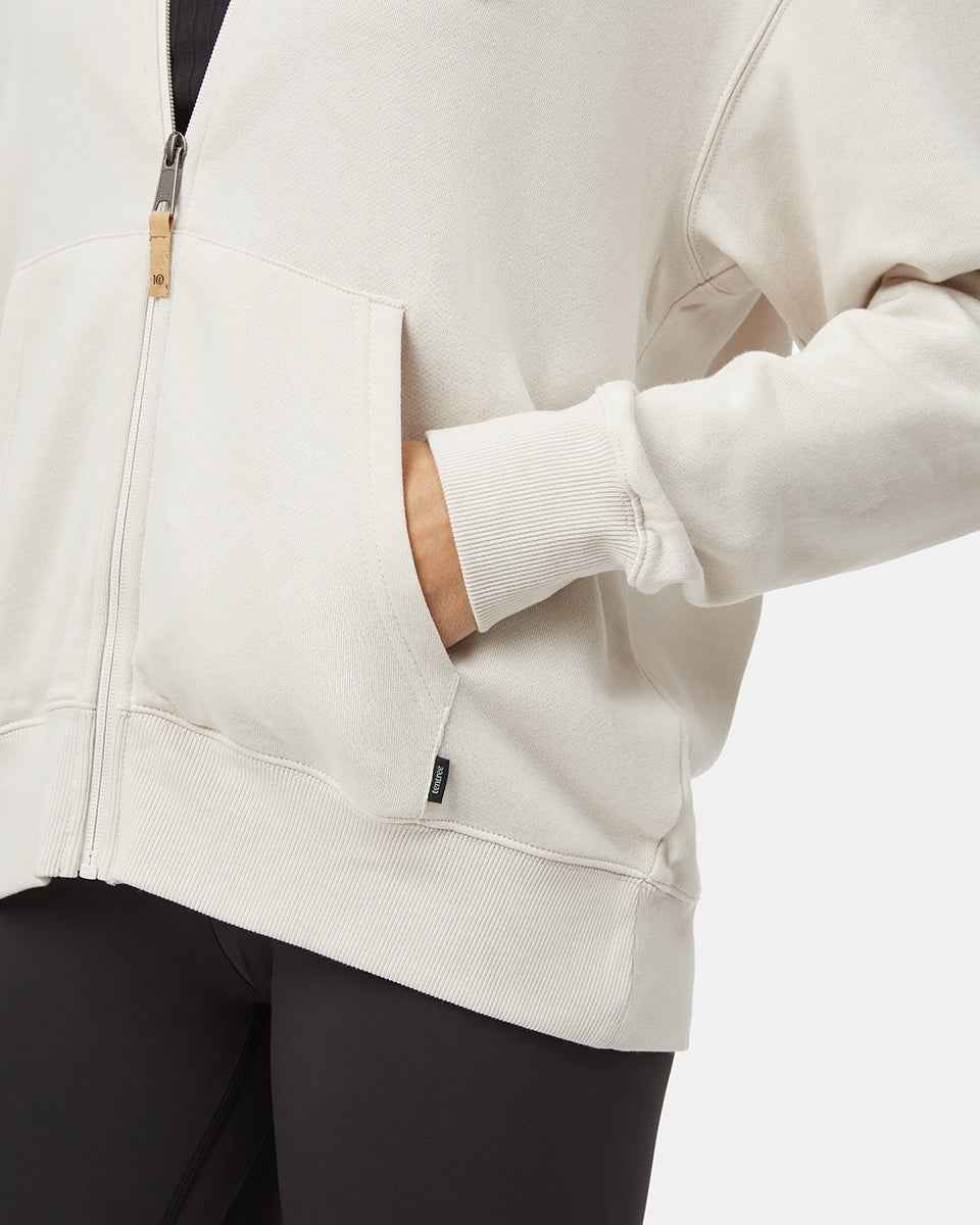 TreeFleece Oversized Zip Hoodie