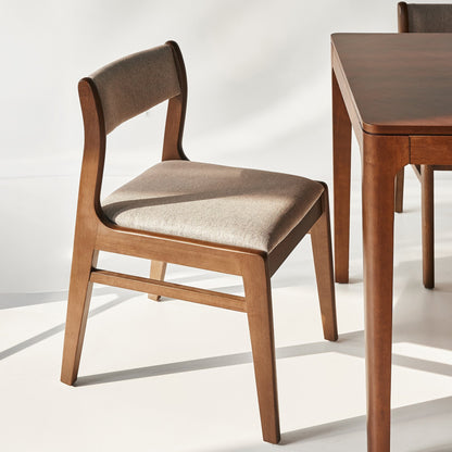 Hobro Dining Set: Acacia Wood Table & Chairs
