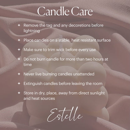 Avocado Shaped Candle: Scented Soy Wax Vegan Candle