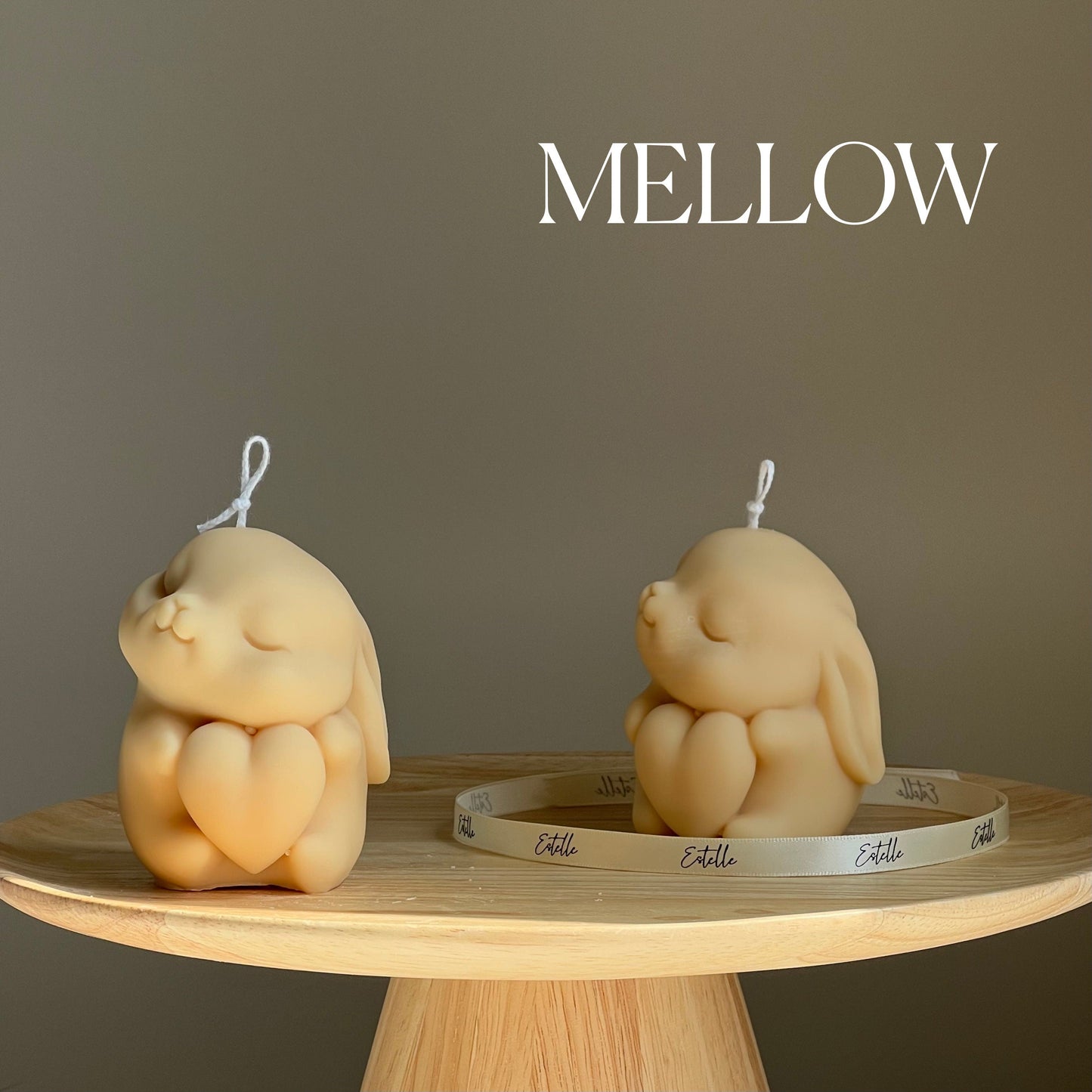 Bunny Soy Candle | Nursery Decor, Vegan Gift