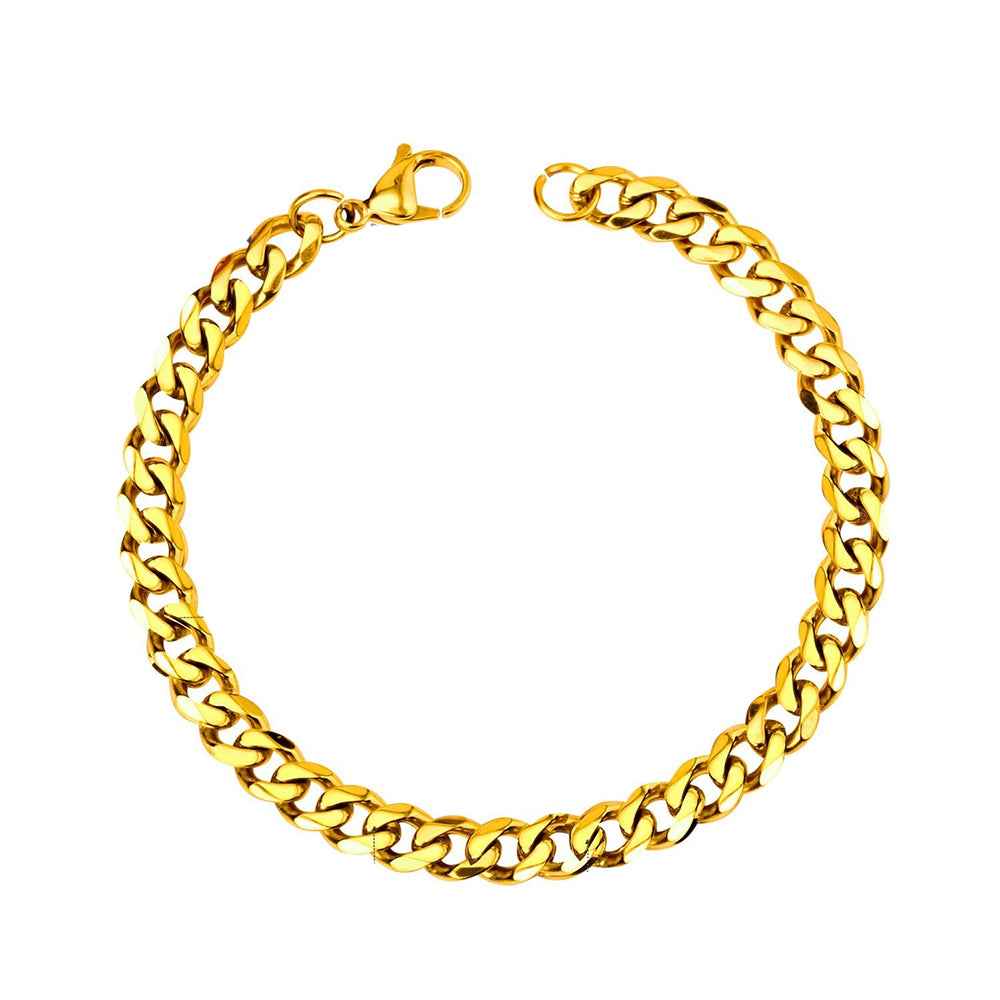 Classic Gold Cuban Bracelet