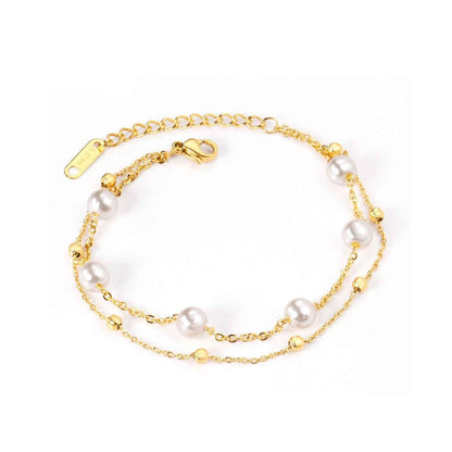 Pearl & Sphere Bangle