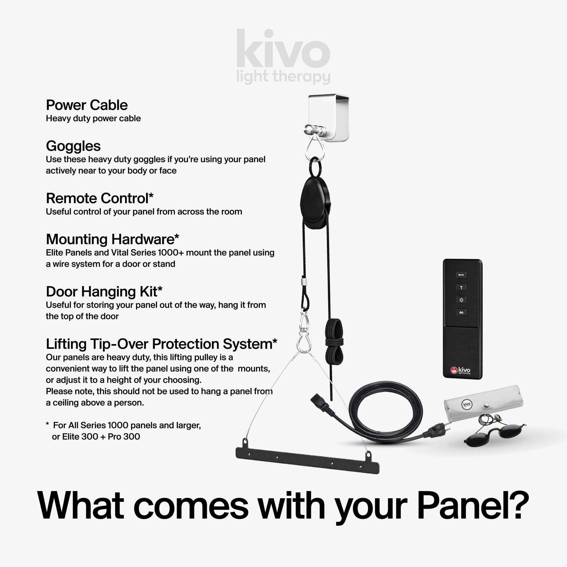 Kivo Elite 1000: Premium Medium Full Body Red Light Therapy Panel