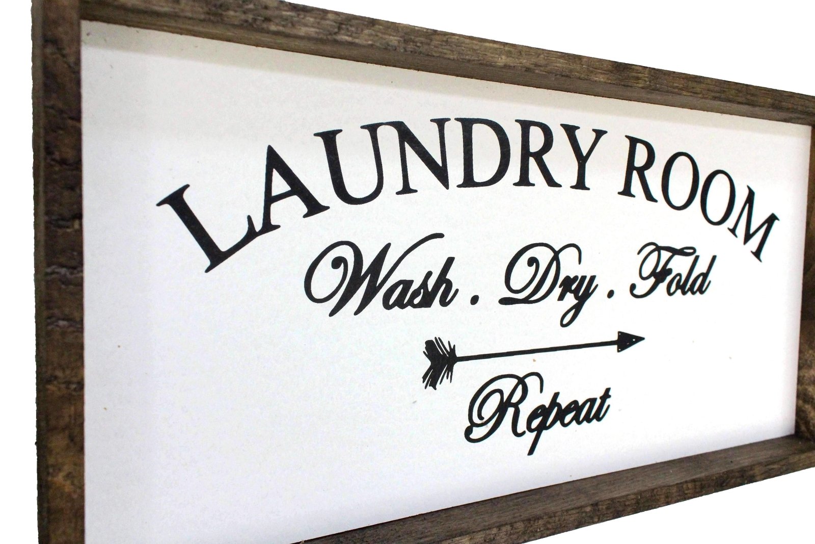 Laundry Room Wood Sign - AURABAGS SHOP