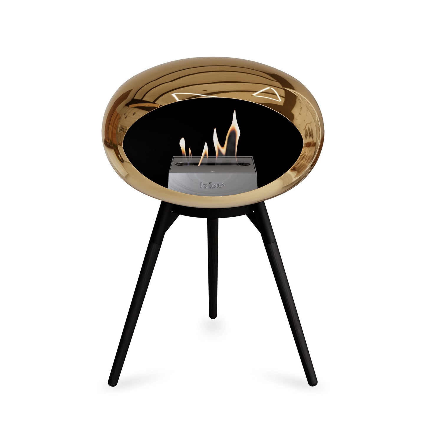 Le Feu Ground Low Dome <br>Chromed Rose Gold
