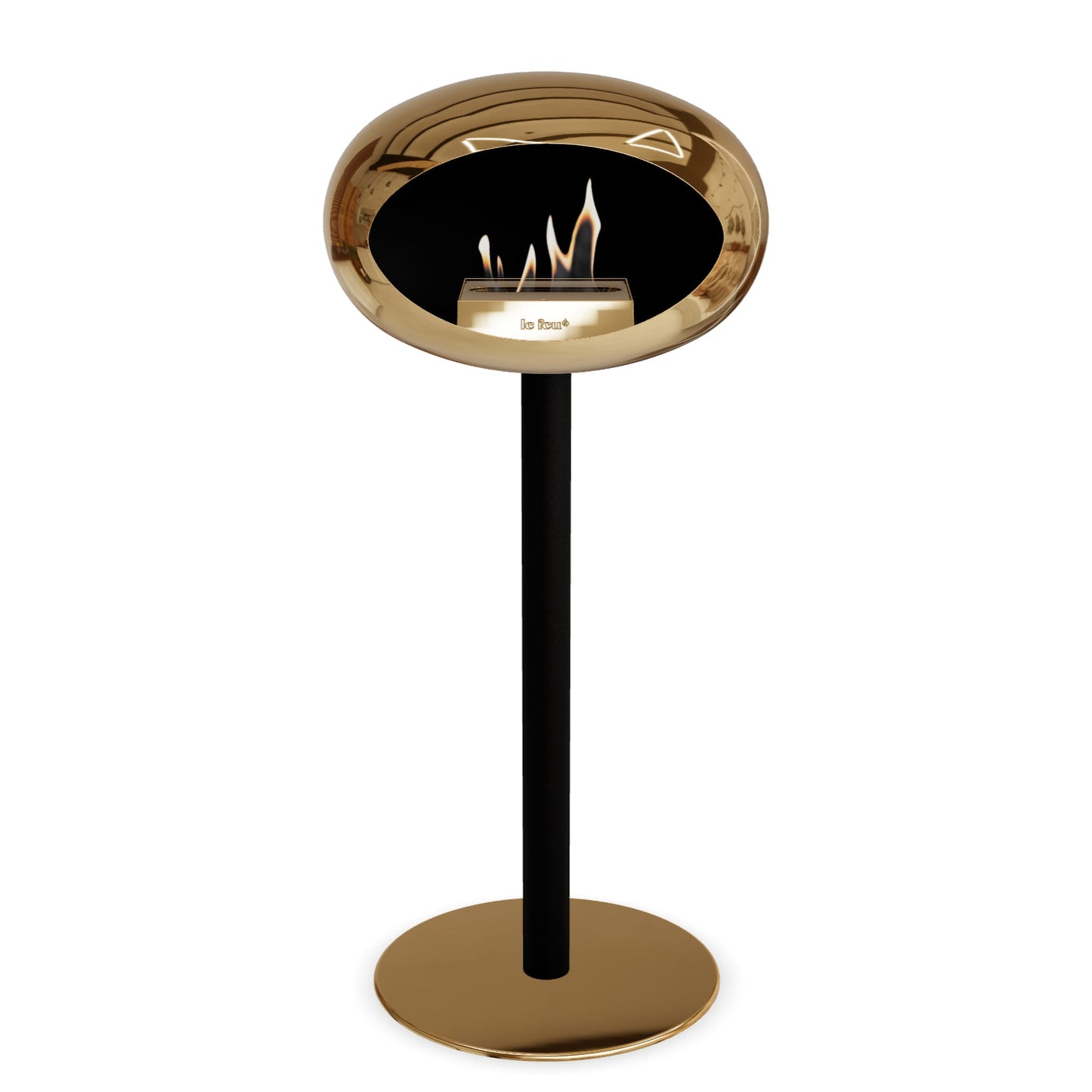 Le Feu Steel High Dome <br>Chromed Rose Gold
