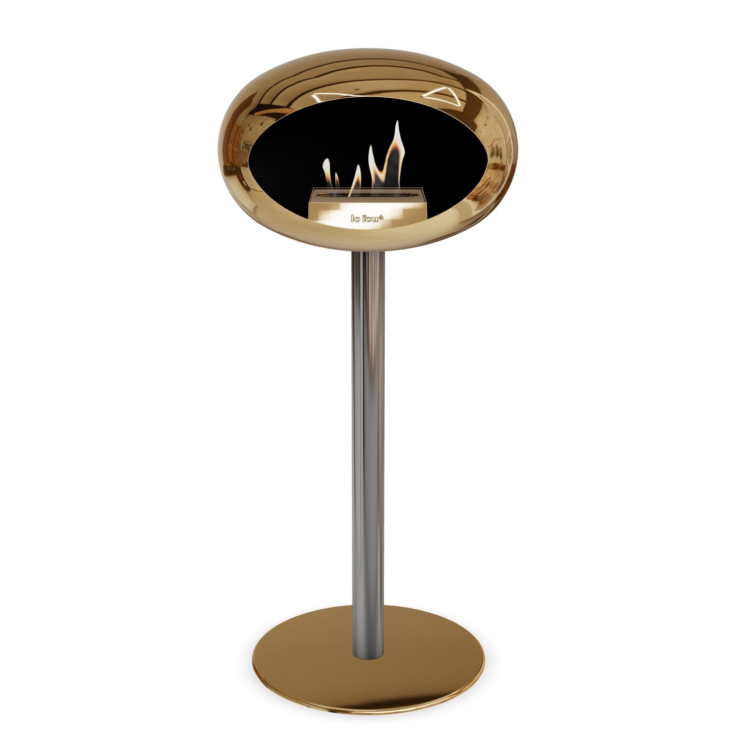 Le Feu Steel High Dome <br>Chromed Rose Gold