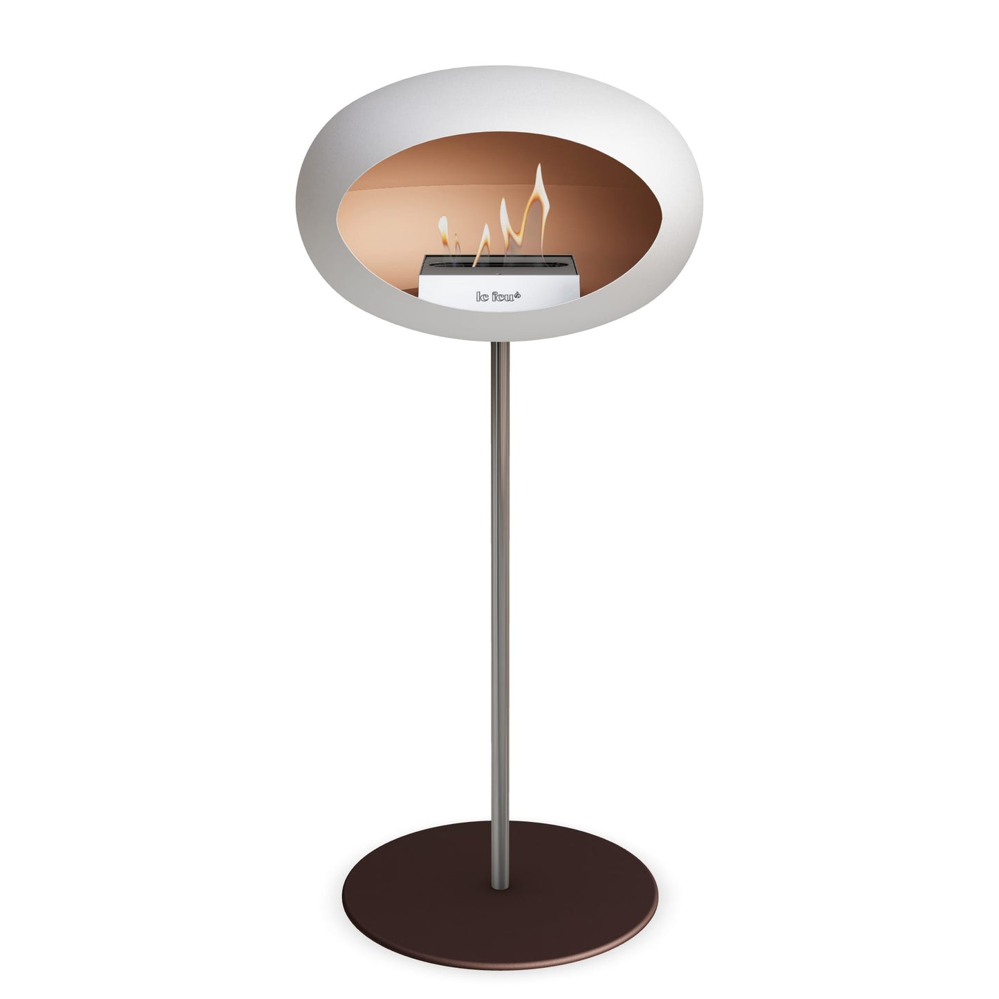 Le Feu Steel High Dome <br>White
