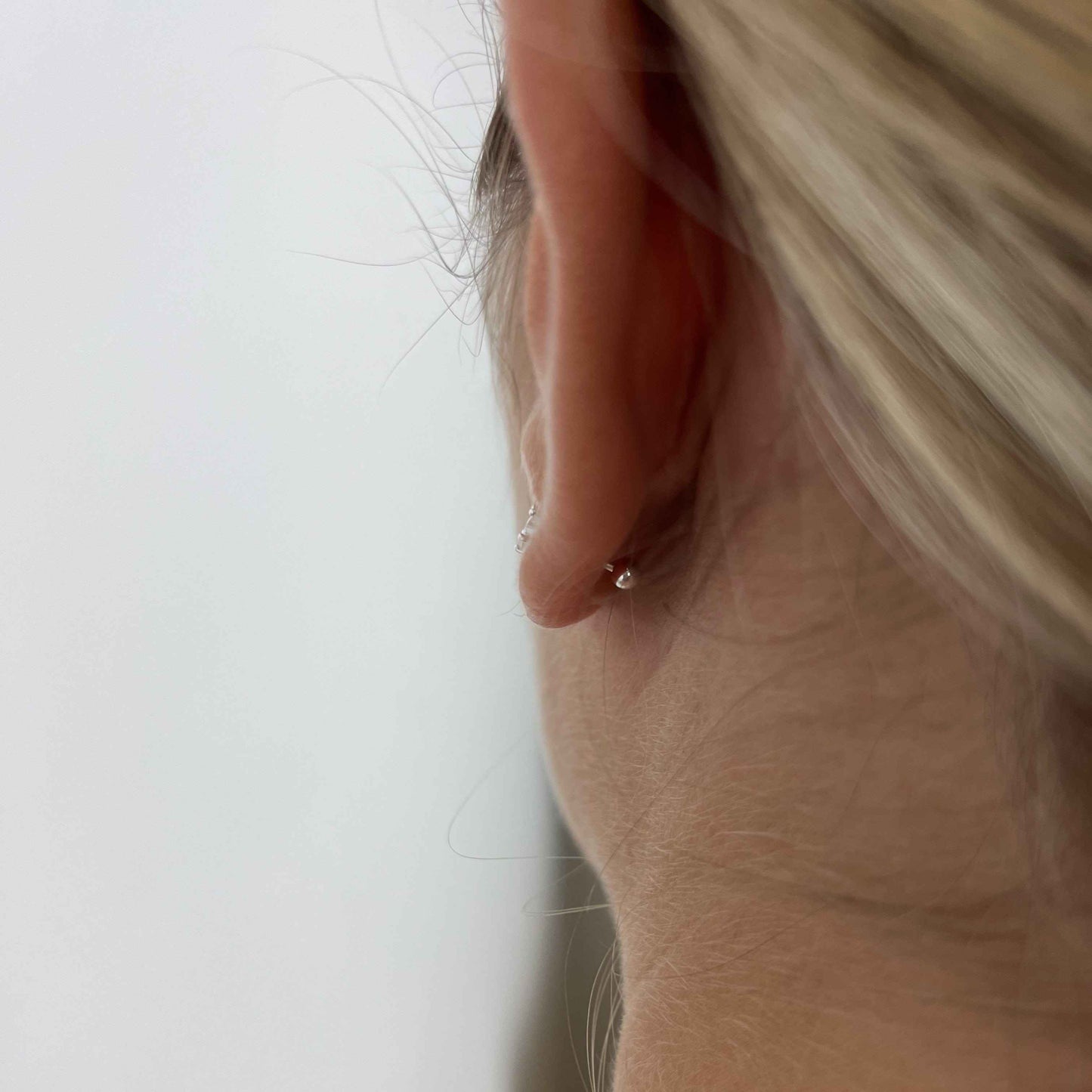 Boucles d'oreilles Cercles en argent sterling