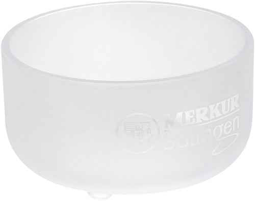 Merkur Soap Dish, Crystal Glass