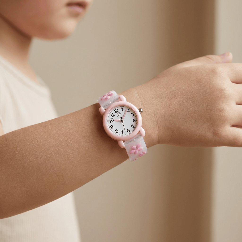 Montre pour enfant Fleurs