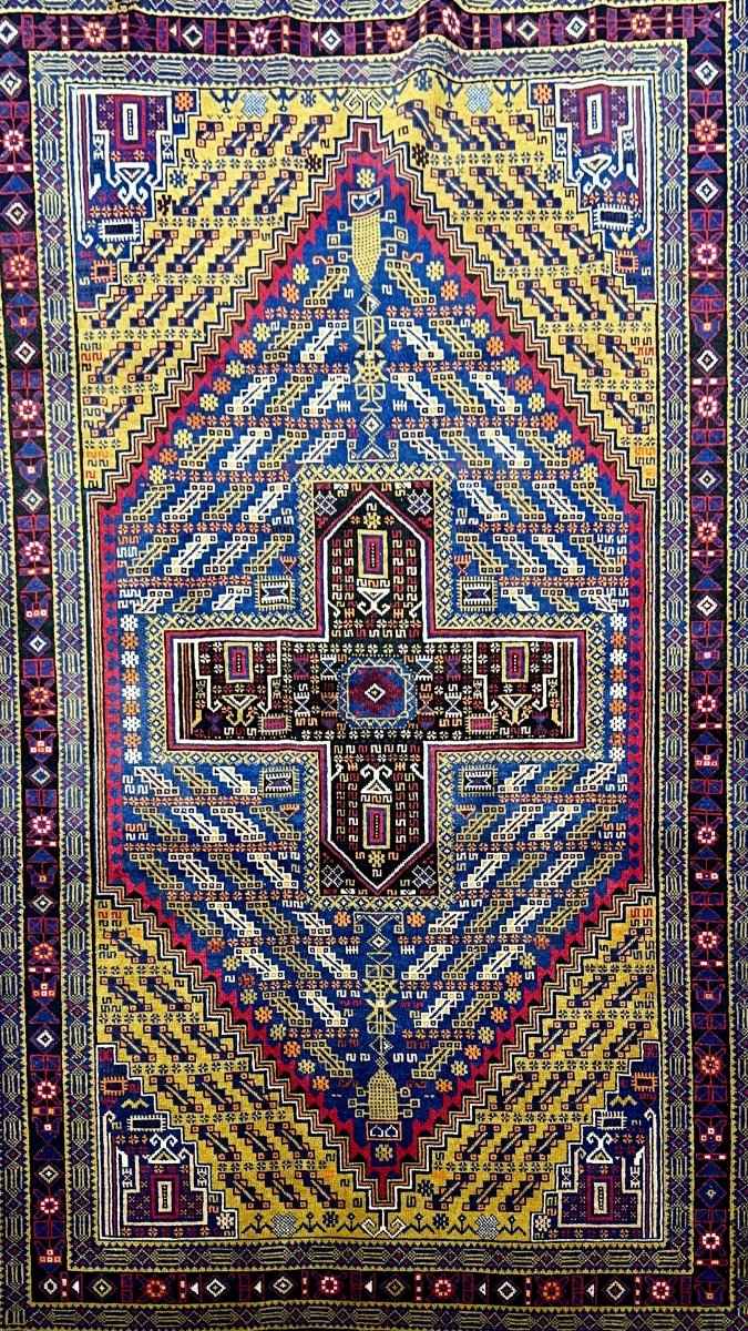 Vintage Afghan Baluch Rug | 6' 6" x 3' 10"
