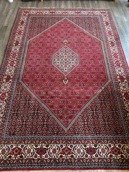 Persian Bidjar Rug | 6' 5" x 9' 9"