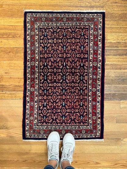 Persian Bijar Rug | 2' 2" x 3' 4"