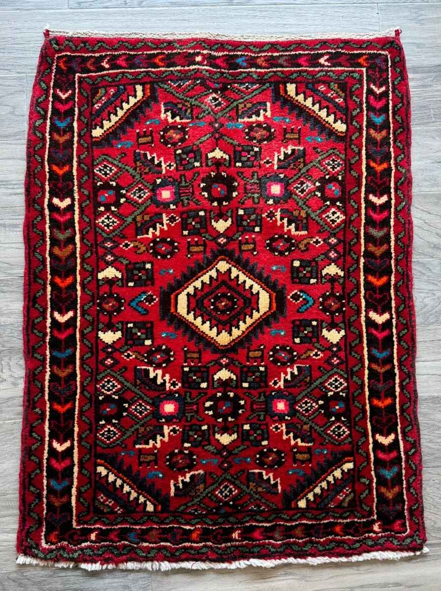 Persian Hamadan Rug | 2' 4" x 3' 1"