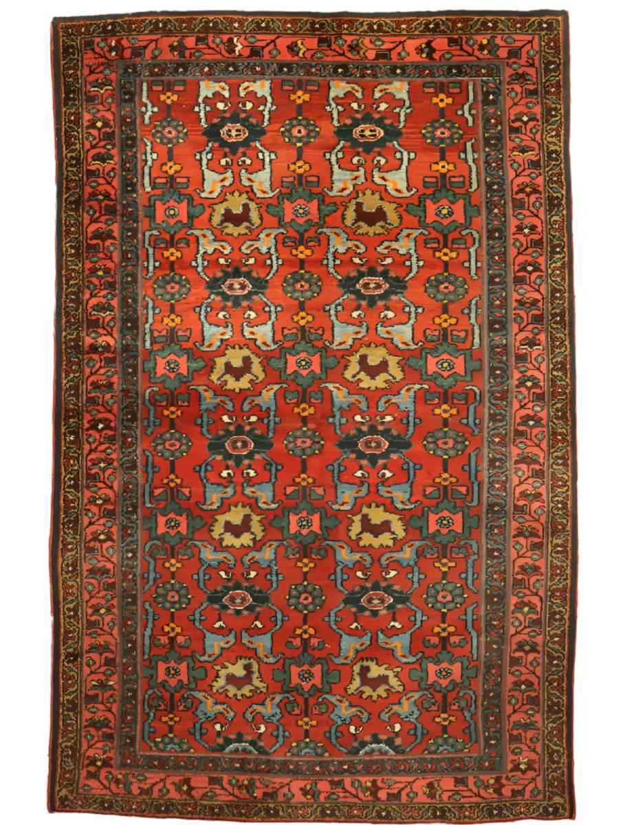 Persian Hamadan Rug | 4' 1" x 6' 6"