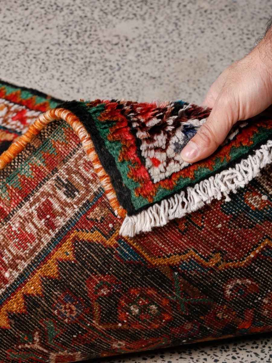 Persian Hamedan Rug | 2' 2” x 3' 5"