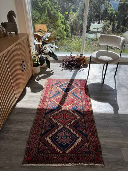 Persian Hamedan Rug | 2' 7" x 5' 1"