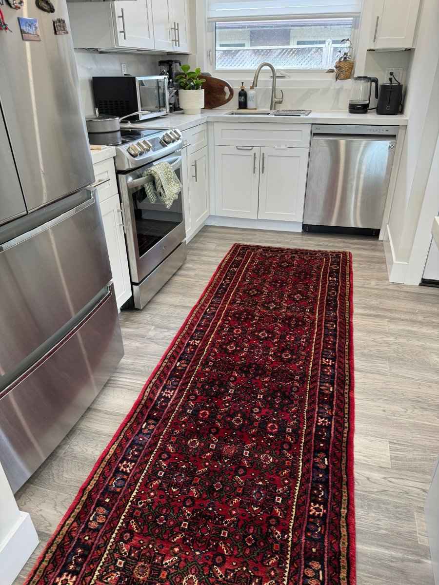Persian Hosseinabad Runner Rug | 2' 11" x 9' 10"