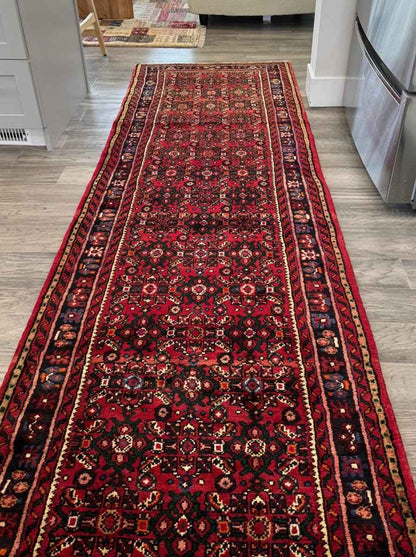 Persian Hosseinabad Runner Rug | 2' 11" x 9' 10"
