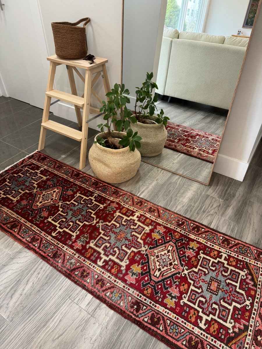 Persian Karaja Runner Rug | 2' x 5' 8"