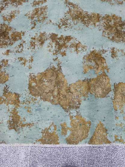 Persian Kashan Overdyed Rug | 7' 5" x 9' 8"