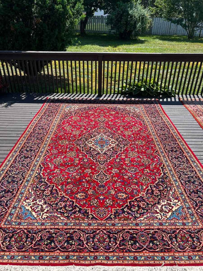 Persian Kashan Rug | 12' x 8' 4"