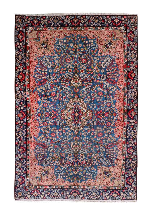 Persian Kerman Rug | 4' 9” x 7' 6"