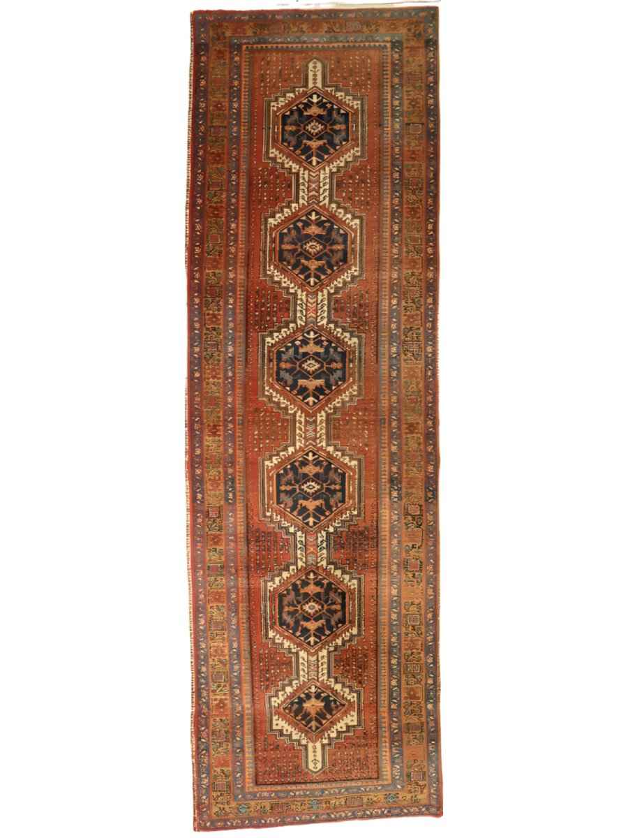 Persian Meshgin Runner | 11' 6" x 3' 7"