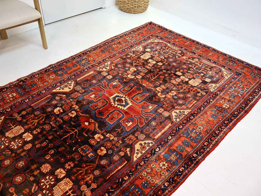 Persian Nahavand Rug | 5' 5” x 9' 7"
