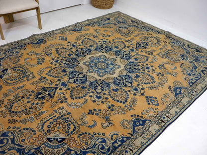 Persian Sabzevar Rug | 7' 3” x 10' 2"