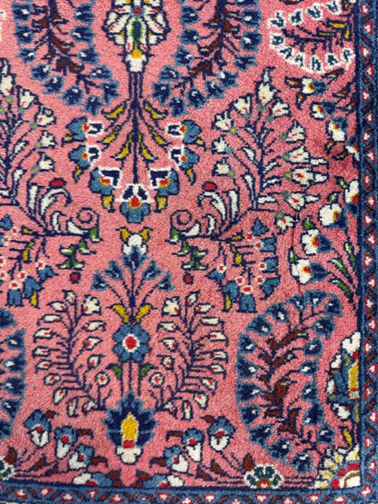 On Hold - Persian Sarouk Rug | 2' 3" x 4' 3"