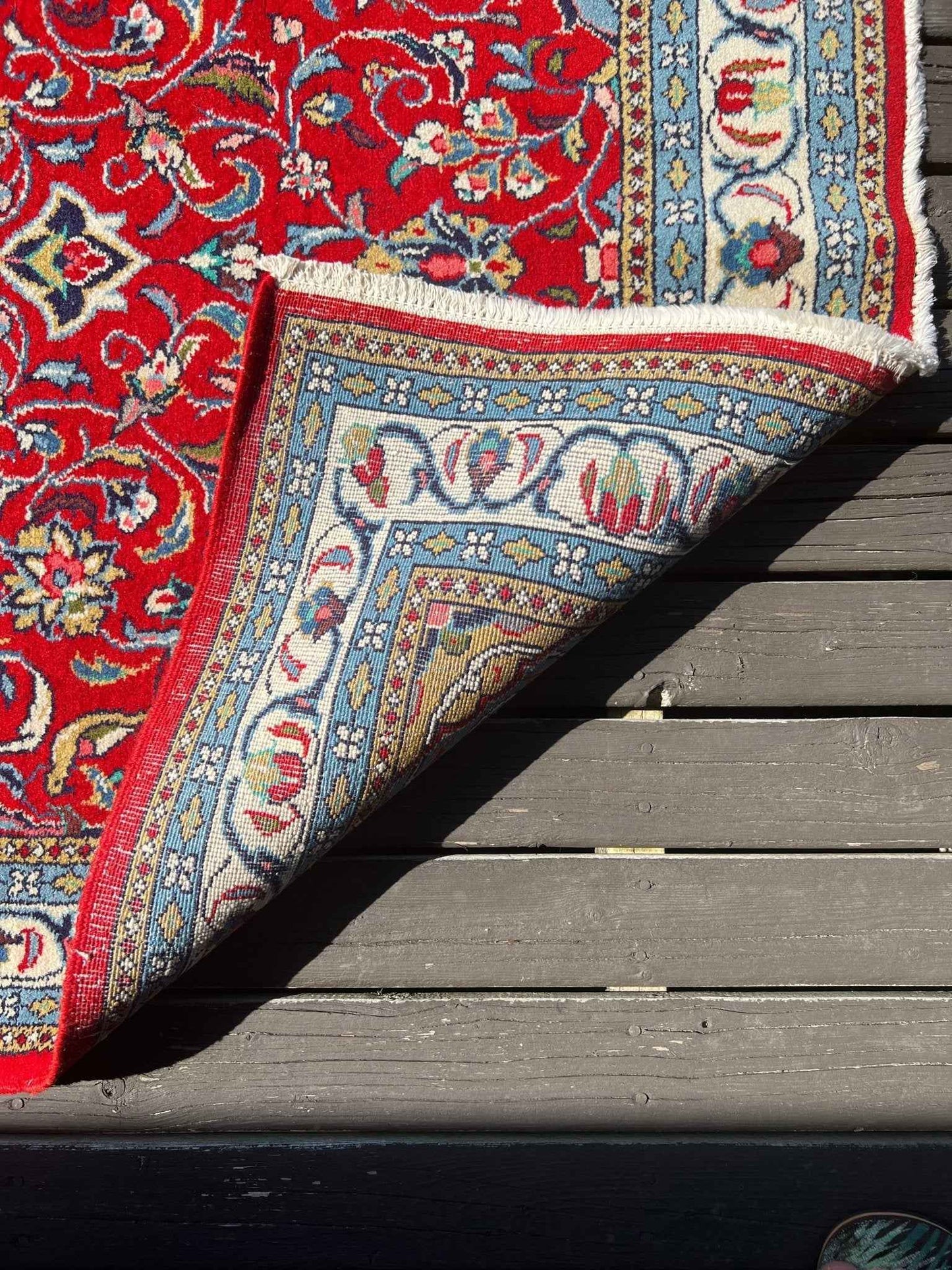 Persian Sarouk Rug | 3' 7" x 5' 5"