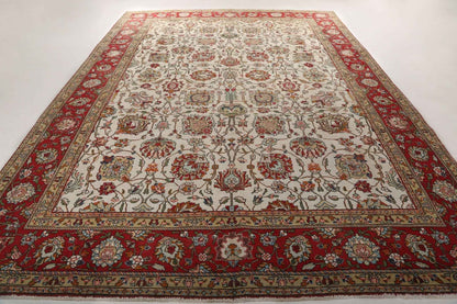 Persian Tabriz Rug | 9' 5" x 12' 10"