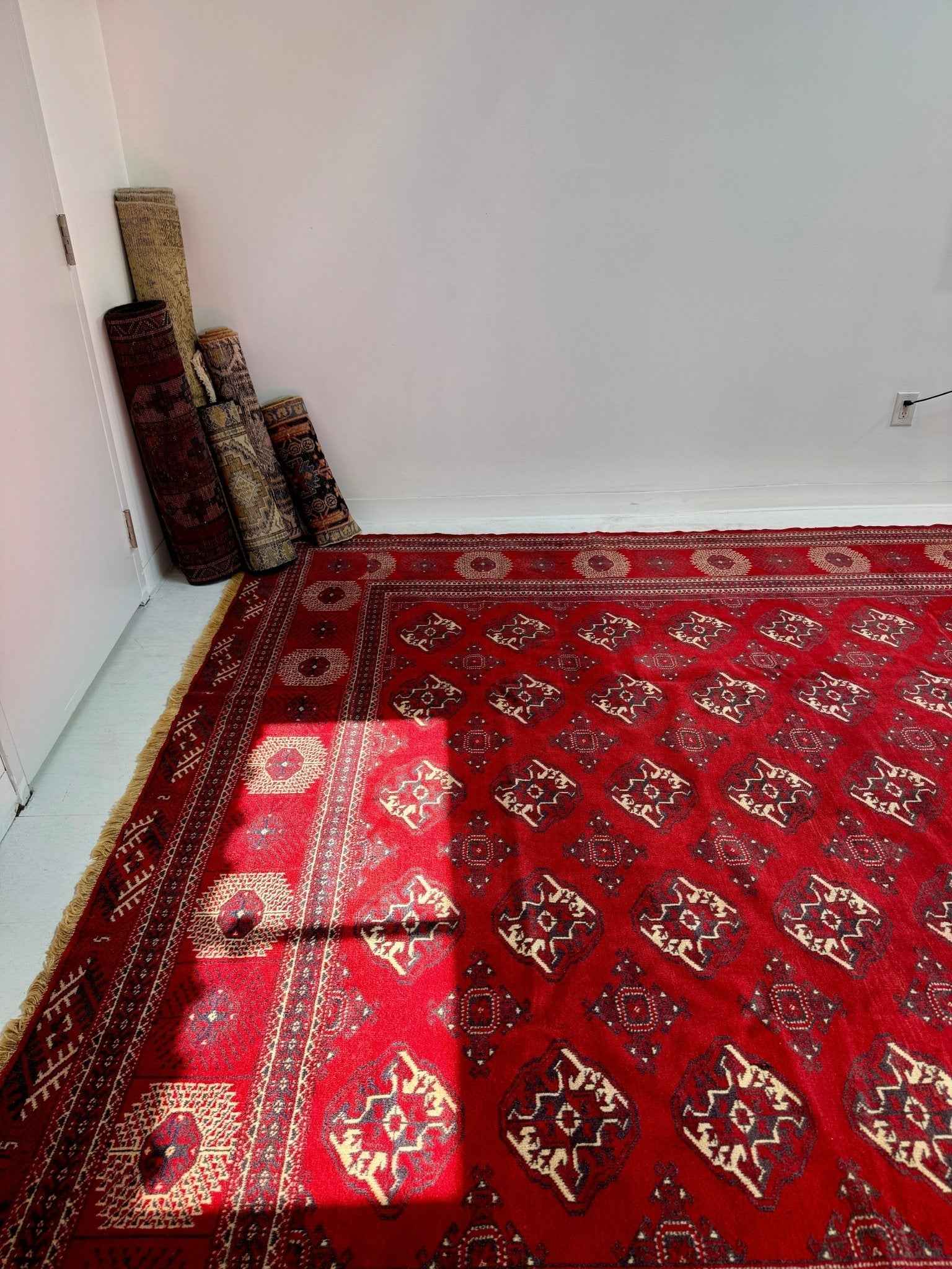 Persian Turkmen Rug | 10' x 12' 7"