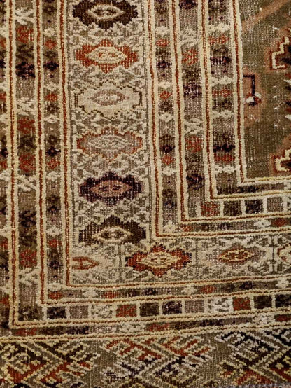 Persian Turkmen Rug | 6' 7” x 8' 4"