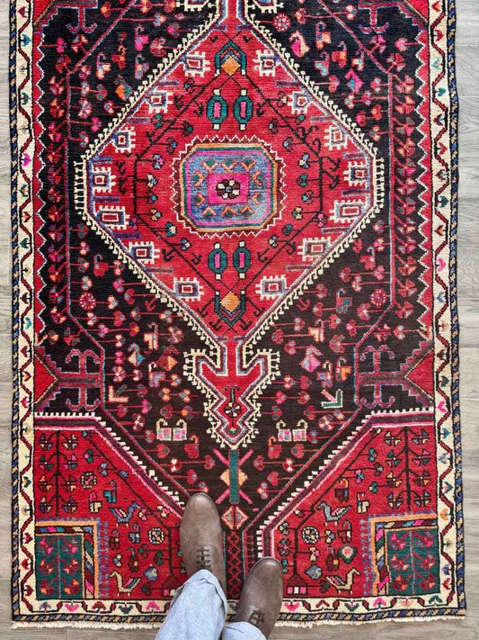 Persian Tuyserkan Rug | 3' 8" x 7' 3"