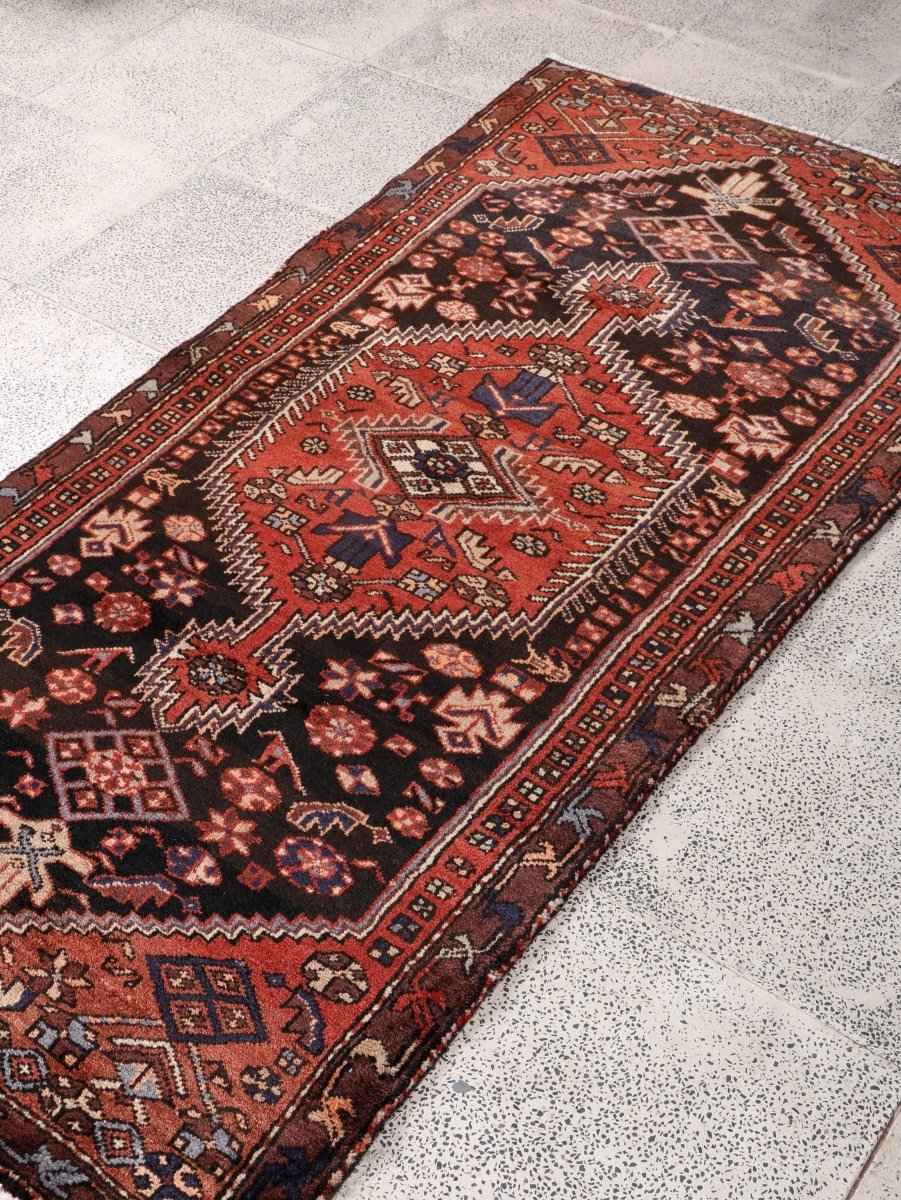 Persian Zanjan Rug | 3' 1” x 6' 5"